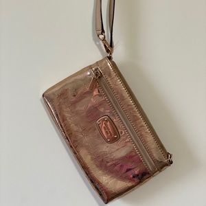 Michael Kors Rose Gold Jet Set Wristlet
